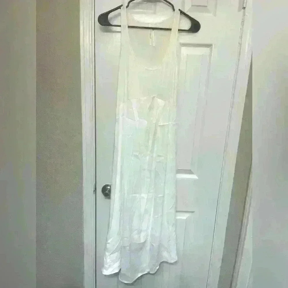 Anthropology Maxi white dress size S - Picture 7 of 16
